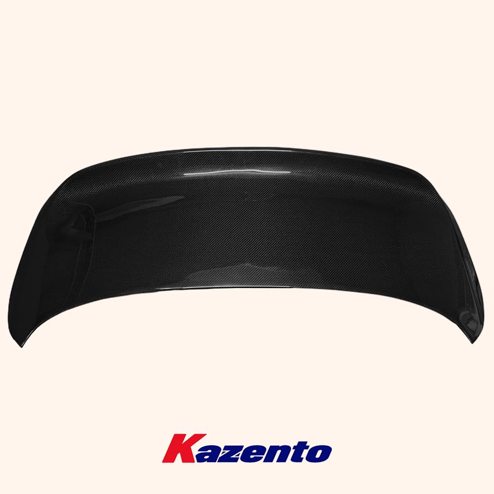 Kazento For Infiniti G37 4 Door Sedan Carbon Fiber Dcuktail Style Rear Trunk Boot Lid - Kazento Carbon Parts