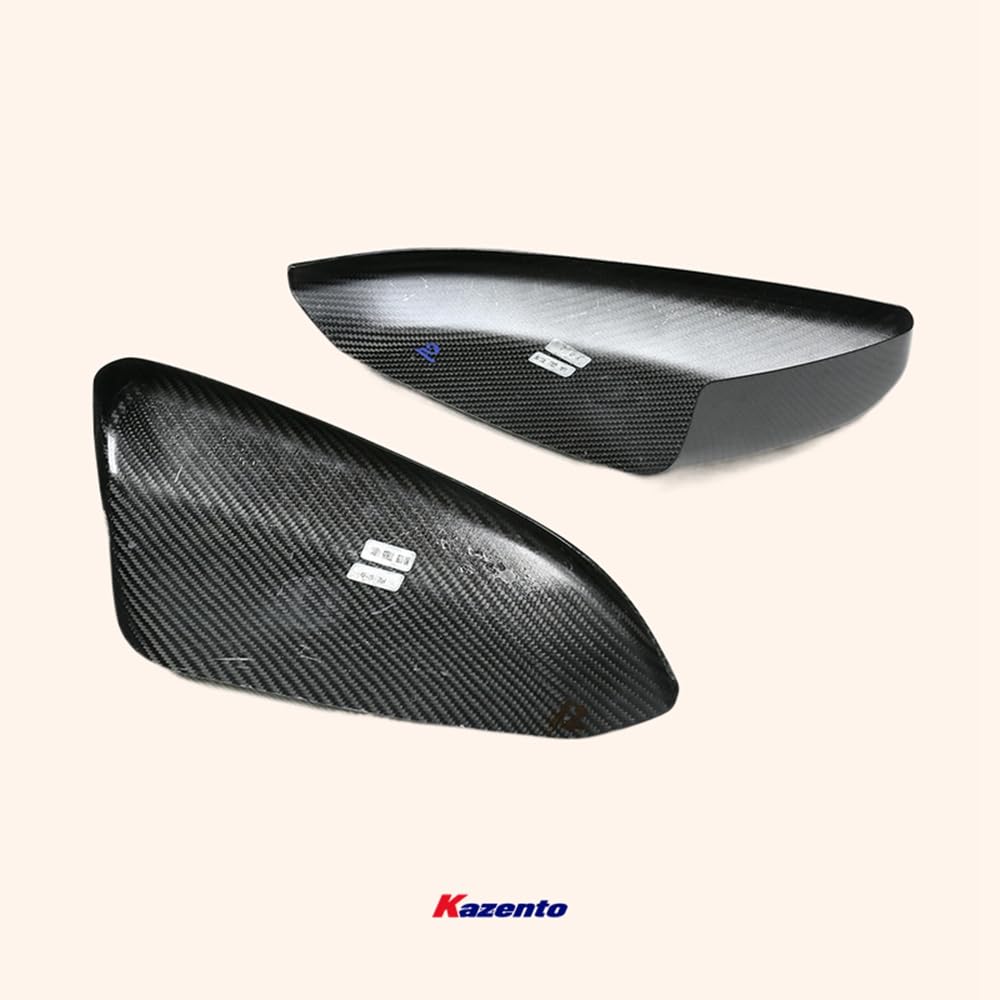 For Civic Fk7 Fc1 Fk8 Type R For Honda Side-view Mirror Cover (Stick On Type) Dry Glossy Carbon Fiber Rearview Mirror Guard Covers - Kazento Carbon Parts