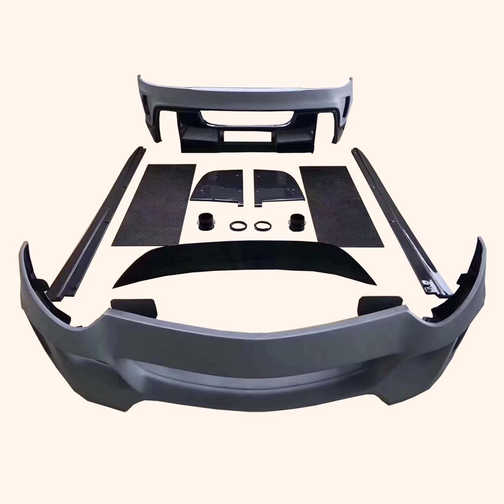 For Ferrari 599 VST Style Kits Carbon FRP Front/Rear Bumper Side Skirts 12PCS - Kazento Carbon Parts