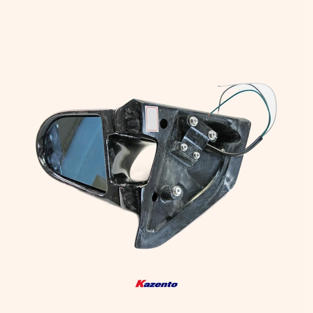 Kazento For Evo 7 8 9 Ct9A For Mitsubishi Aero Side-view Mirror (Left Hand Drive Vehicle) Rearview Mirror Guard Covers Carbon Fiber Forged Looks - Kazento Carbon Parts