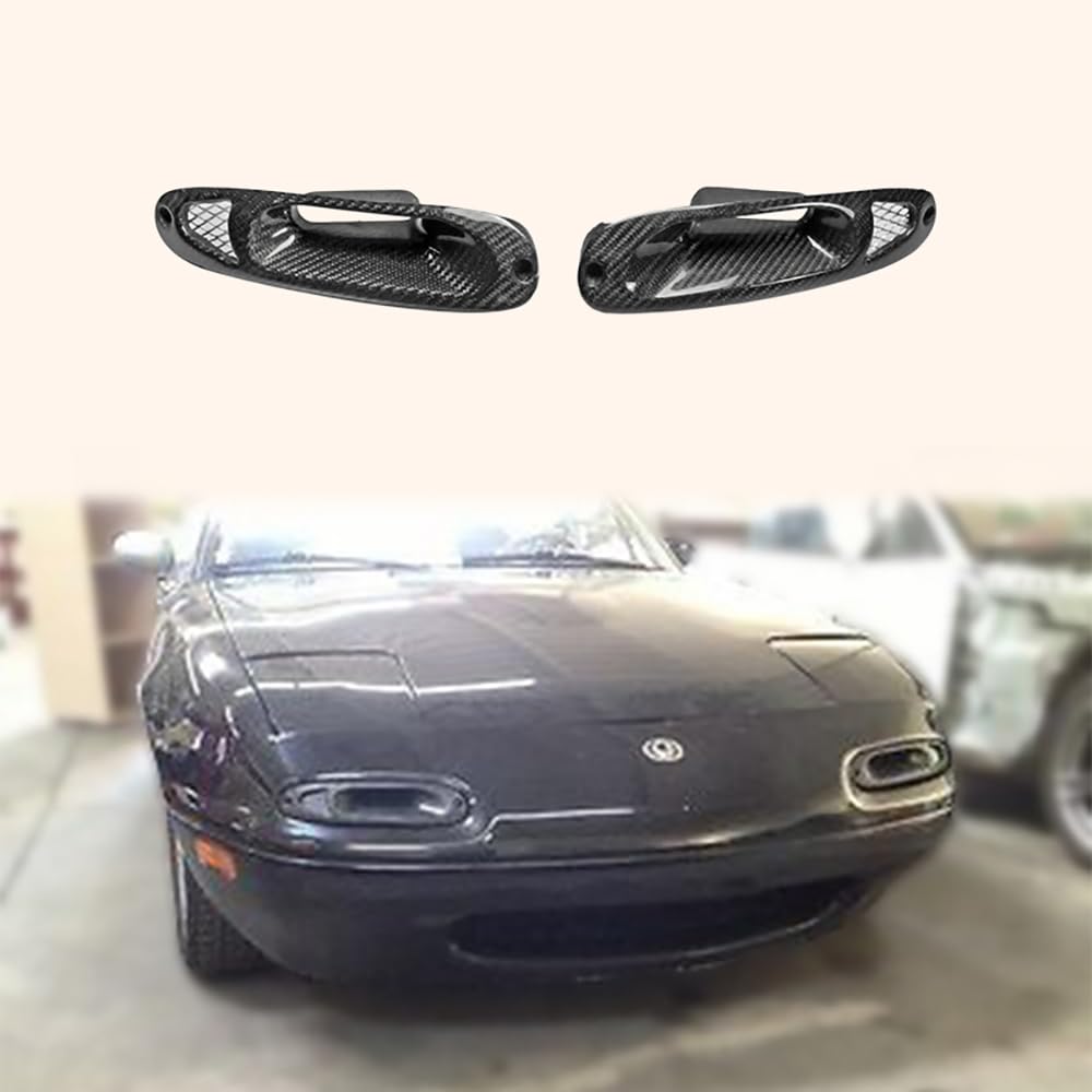 Kazento For Mazda Mx5 Na 89-97 Front Turn Singal Indicator Air Intake Type A (Pair) Carbon Fiber - Kazento Carbon Parts