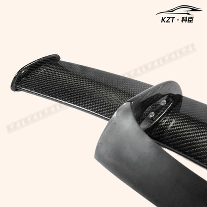 For Mini Cooper 06-13 R55 R56 R58 R59 Ver.2.11/2.12 Type C Rear Roof Spoiler Wing Carbon Fiber Car Body Parts Kits - Kazento Carbon Parts