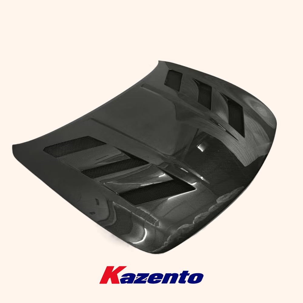 Kazento For Infiniti G37 4 Door (Sedan Only) KZ Style Carbon Fiber Front Hood Bonnet - Kazento Carbon Parts