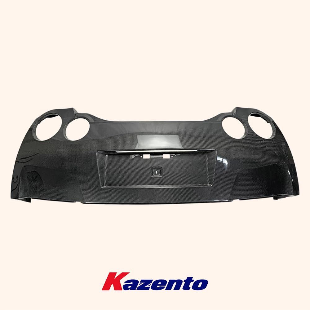 Kazento For Nissan GTR R35 (08-16 Only) OE Style Carbon Fiber Rear Bumper Cover Body Kit - Kazento Carbon Parts