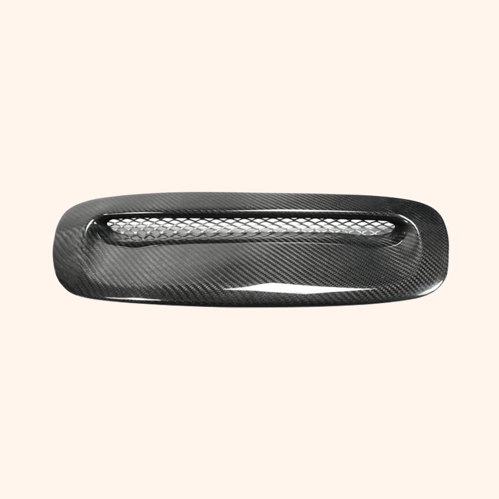 Kazento For Mini Cooper R56 3D Hatchback 06-13 OE Style Carbon Front Bonnet Hood Scoop - Kazento Carbon Parts