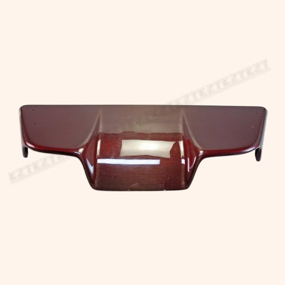 For 03-08 Z33 For Nissan 350Z Infiniti G35 Coupe 2D Jdm Ts Style Rear Diffuser 6Pcs (With Fitting) Carbon Fiber (Red Color) - Kazento Carbon Parts
