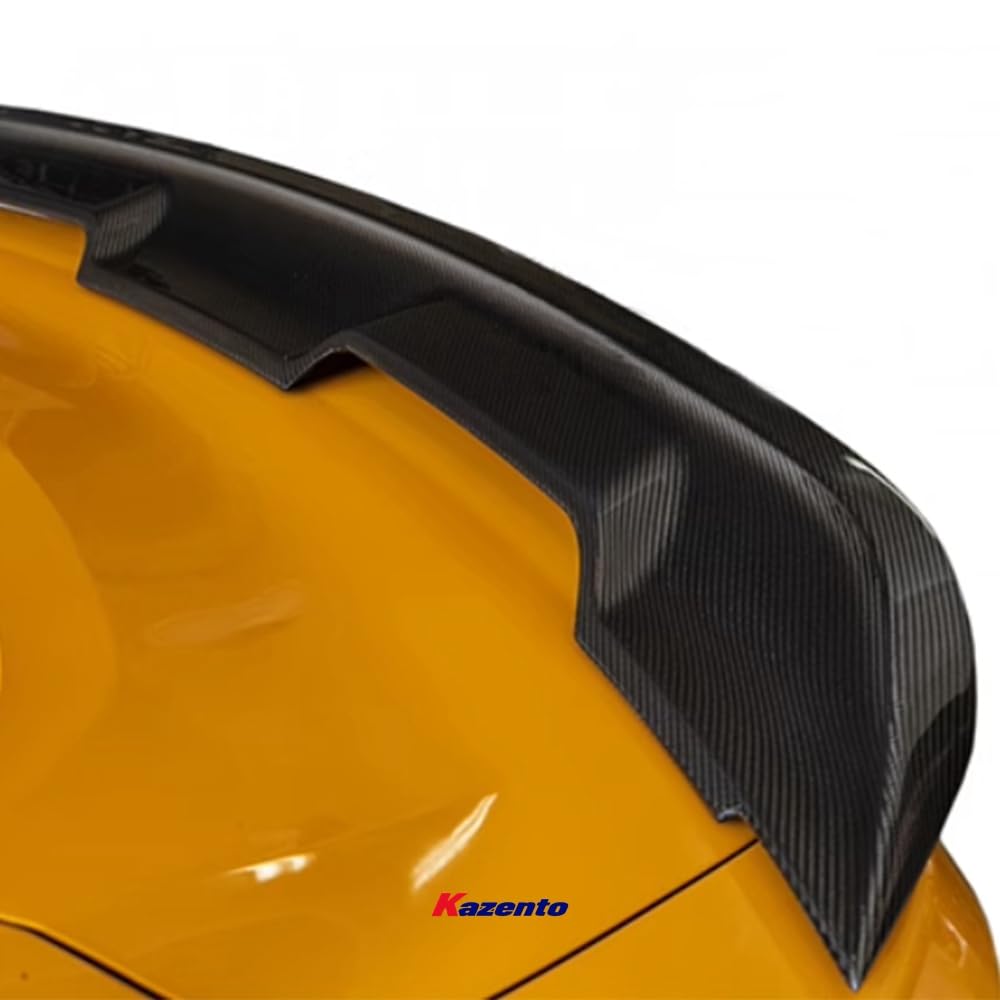 Kazento For Mustang 2015-2020 GT500 Style For Ford Carbon Rear Trunk Bumper GT Spoiler Wing - Kazento Carbon Parts