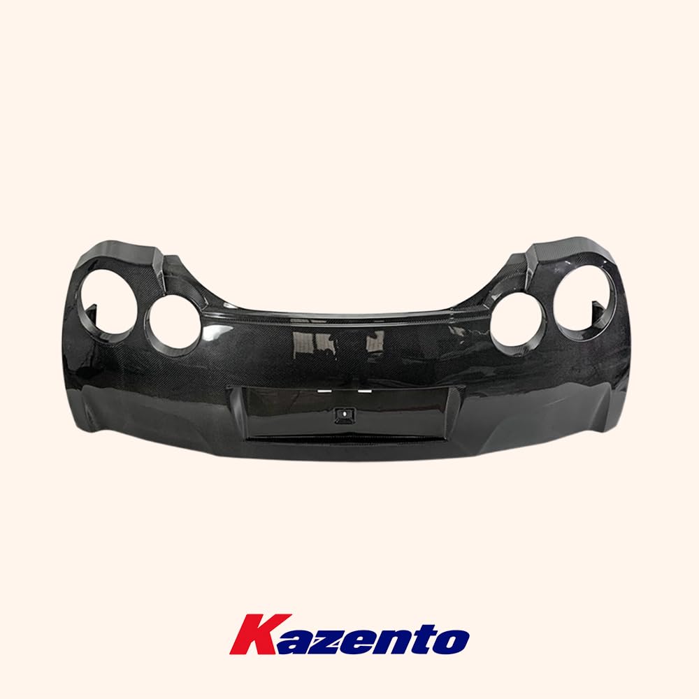 Kazento For Nissan GTR R35 (08-16 Only) OE Style Carbon Fiber Rear Bumper Cover Body Kit - Kazento Carbon Parts
