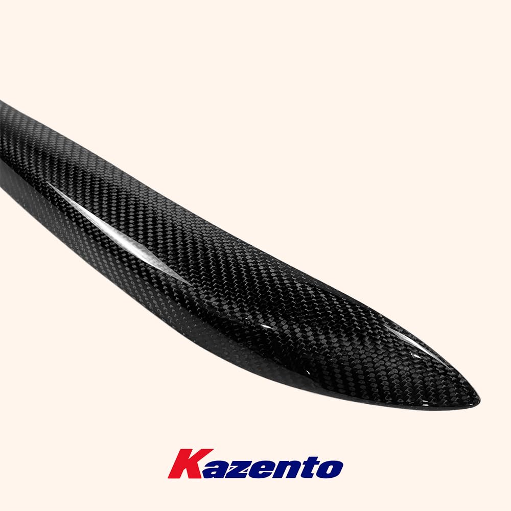 Kazento For 99-07 Nissan Skyline R34 GTR GTT GTS Front Bumper Headlight Eyelid Eyebrow - Kazento Carbon Parts