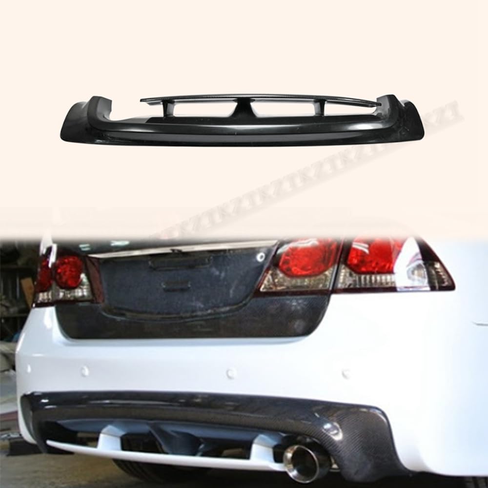 For 06-11 Fd2 Civic Mu Style For Honda Rear Diffuser Partial Carbon Fiber(Under Line) - Kazento Carbon Parts