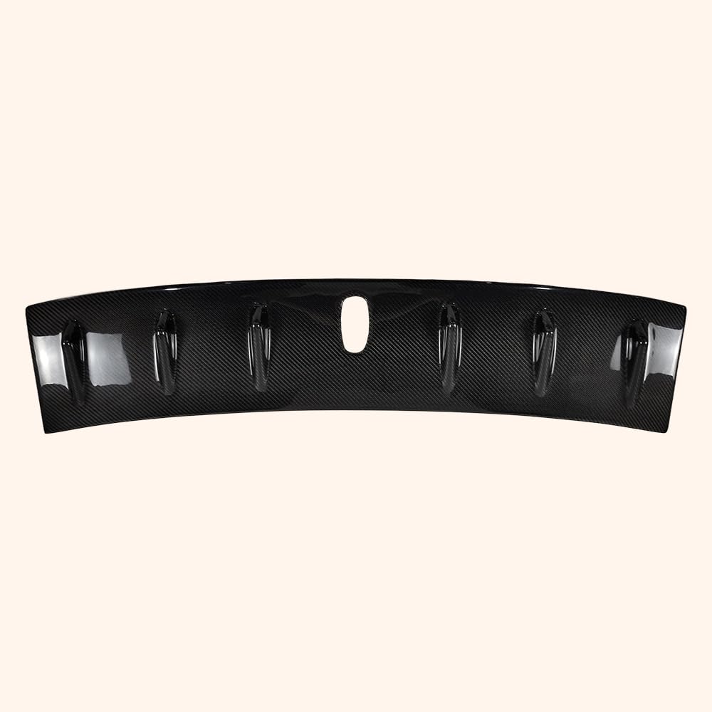 Rear Roof Spoiler Wing For Mitsubishi Evo 7 8 9 Cs Style Vortex Generator Carbon Fiber Car Body Parts Kits - Kazento Carbon Parts