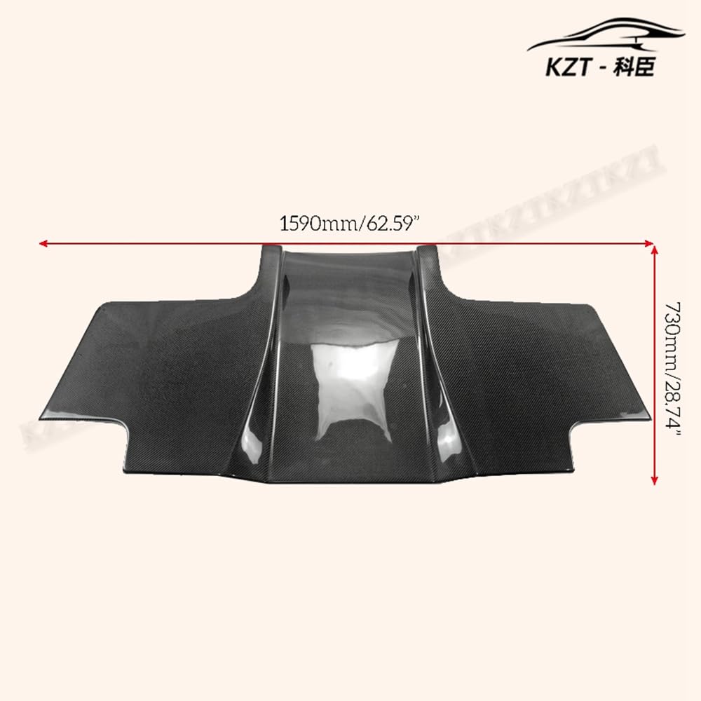 For Mazda Rx7 Fd3S Re Rear Diffuser (3Pcs) Carbon Fiber - Kazento Carbon Parts