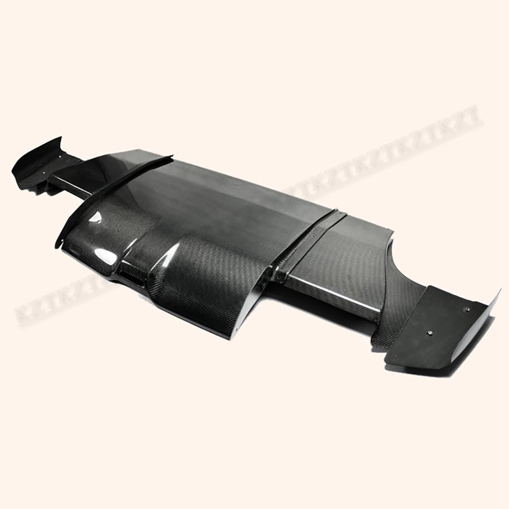 For Subaru Impreza 10 Gr Sti Vrs Style 09 Style Rear Under Diffuser W/Side Add On Carbon Fiber - Kazento Carbon Parts
