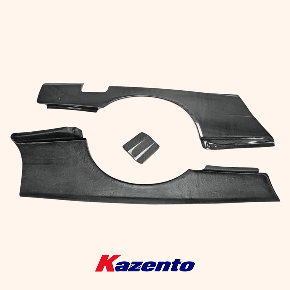 Kazento USA Shipping For Nissan Skyline R34 (GTT Only) GTR-STYLE Carbon Fiber Rear Wider Fender Pair - Kazento Carbon Parts