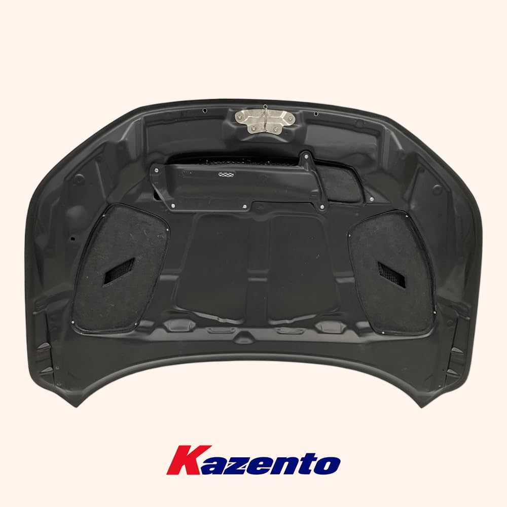 Kazento USA Shipping For Honda Civic FL5 Type R Carbon Fiber Vented Cooling Front Bumper Hood Bonnet - Kazento Carbon Parts