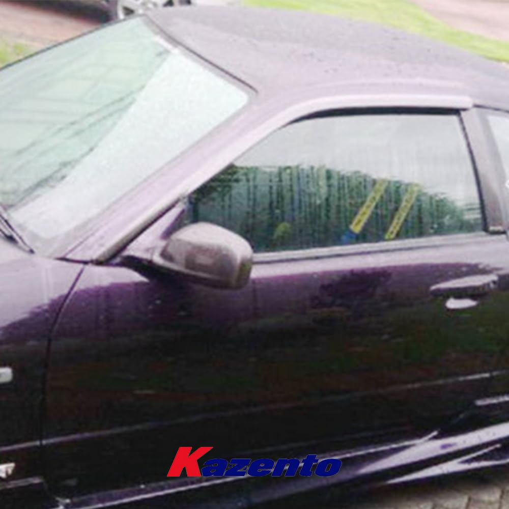 Kazento For Nissan Skyline R34 GTT GTR Carbon Fiber Wind Deflector Window Rainproof - Kazento Carbon Parts