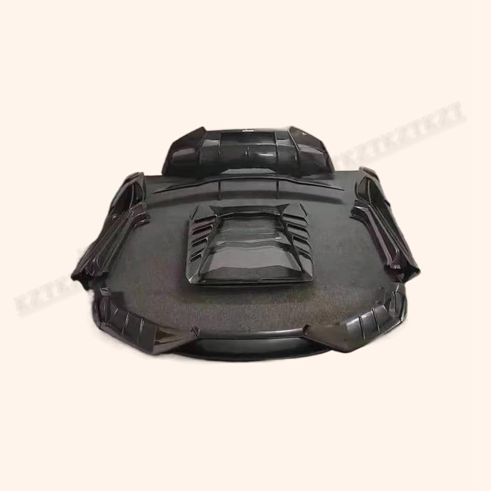 For Lamborghini Huracan LP610 MS Carbon Aero Kits 6PCS (FL/DIF/RS/SS/ENG) - Kazento Carbon Parts