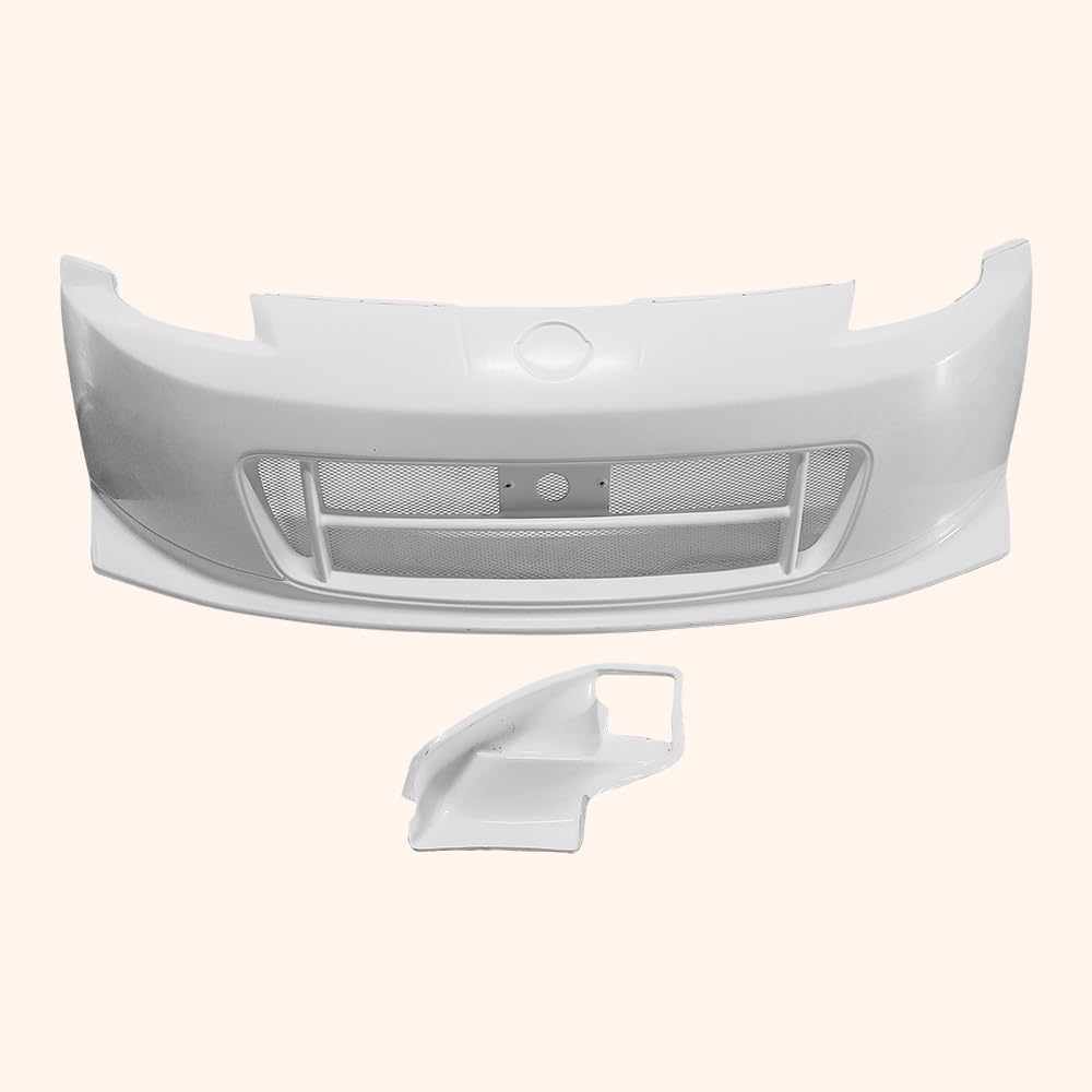 Kazento For Nissan 350Z NIS Version 2 Front Bumper With Air Duct FRP Unpainted - Kazento Carbon Parts