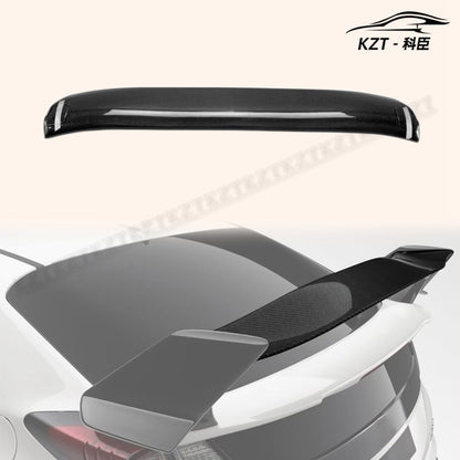 Rear Trunk Wing For Honda 15-17 Civic Type R Fk2 Oe Rear Spoiler Blade (5 Door Hatch) (For Oe Spoiler Only) Carbon Fiber Car Body Parts Kits - Kazento Carbon Parts