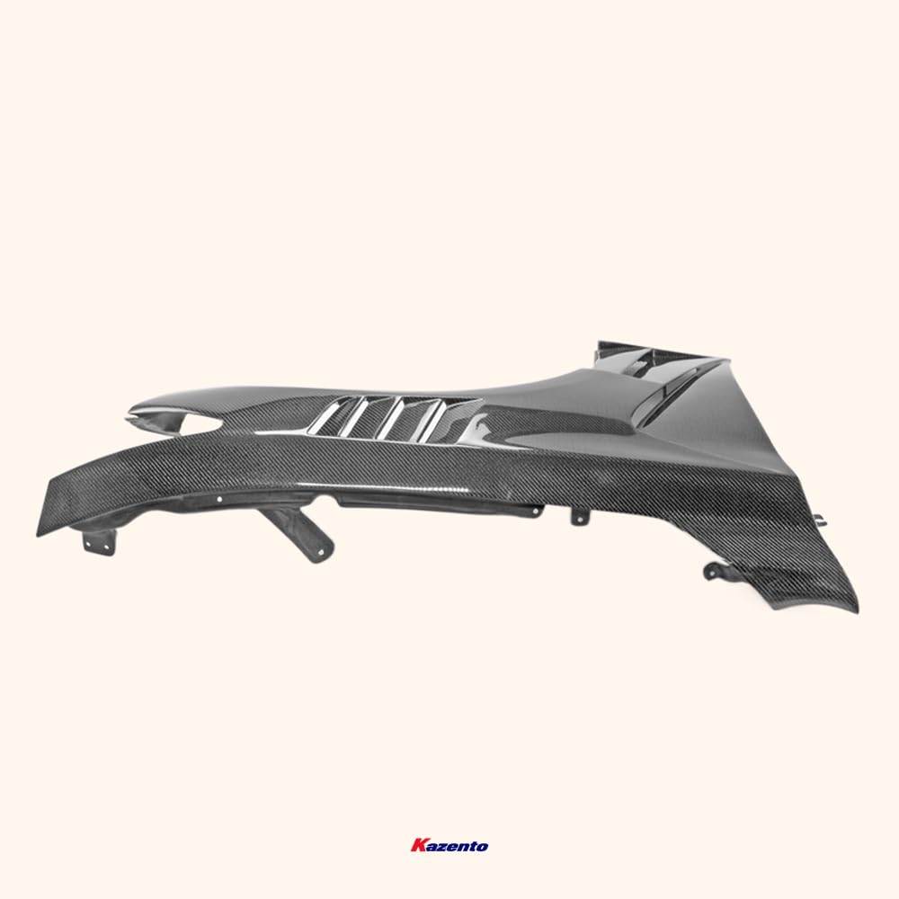 Kazento For Infiniti Q50 V37 Epa Type Front Vented Fender Carbon Fiber - Kazento Carbon Parts
