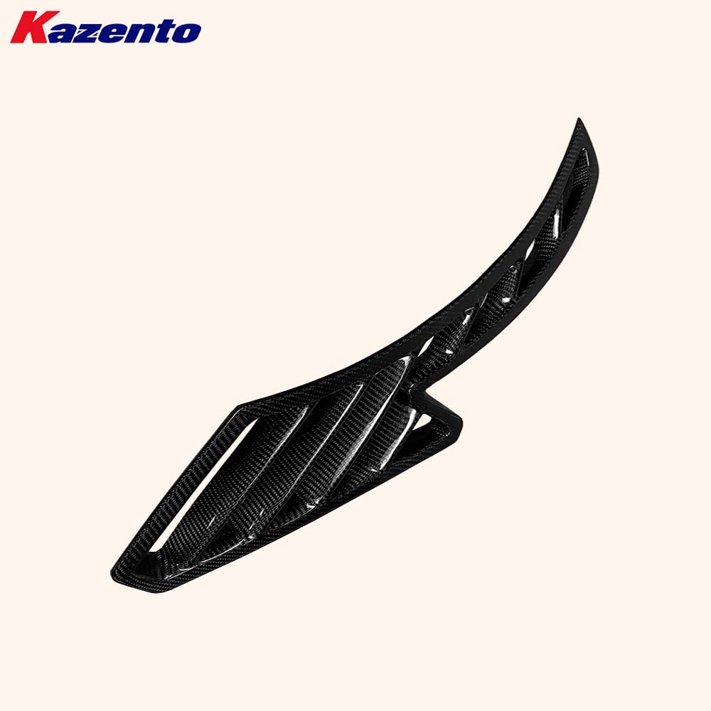 Kazento For BMW E92 E93 Real M3 Vented Carbon Fiber Front Fender Vents Ducts Pair DIY - Kazento Carbon Parts