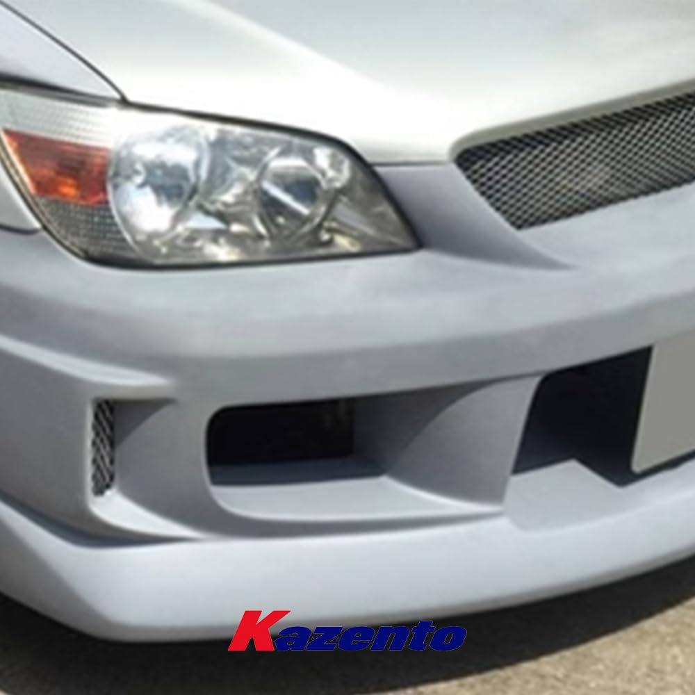 Kazento For Lexus 98-05 IS200 RS200 XE10 Altezza CS Vented Front Bumper FRP(Unpaint) - Kazento Carbon Parts