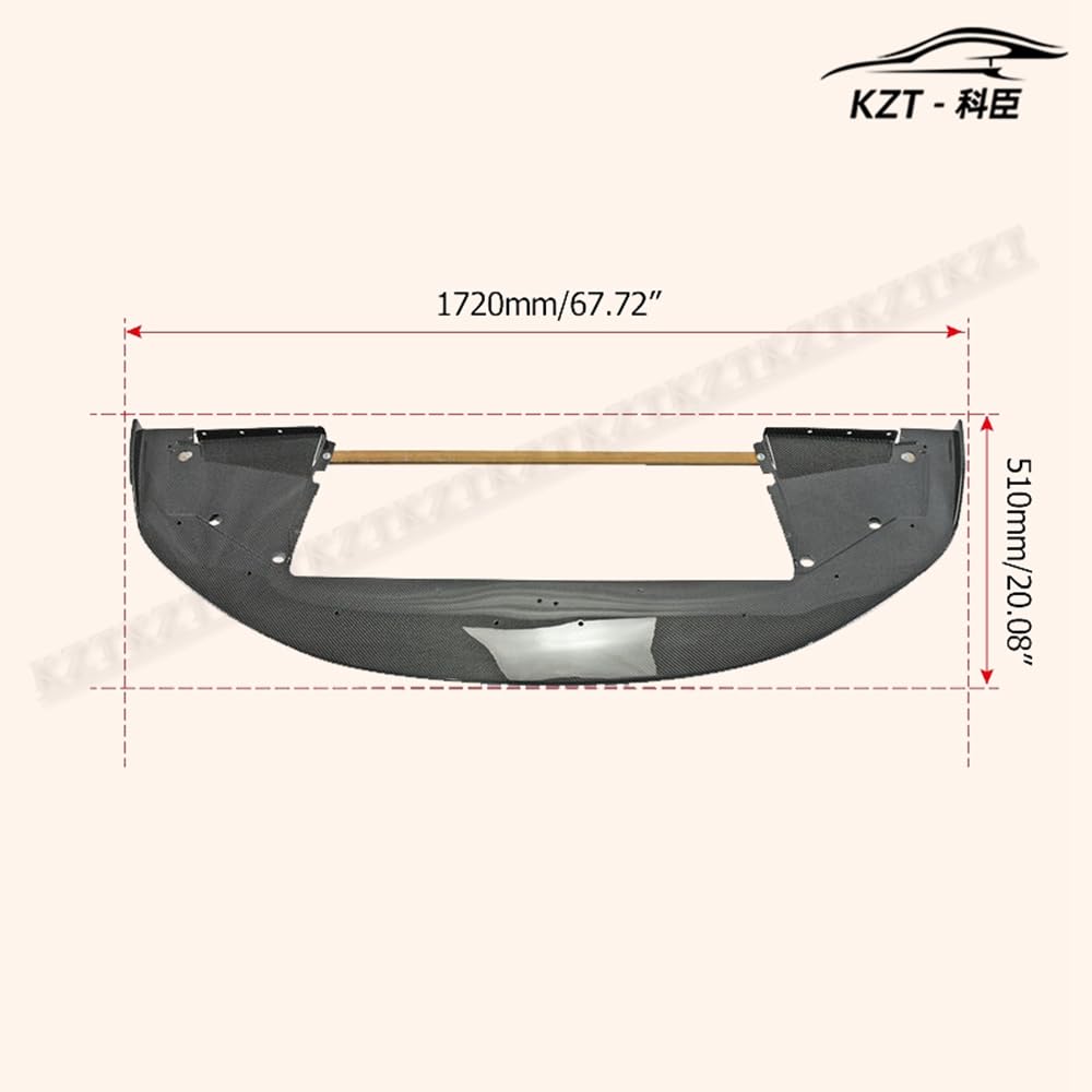 For Lotus Exige S3 Epa Style Front Bumper Lip Chin Splitter Spoiler Carbon Fiber Body Kits - Kazento Carbon Parts