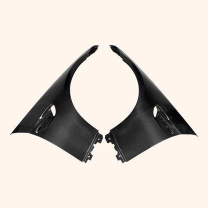 Kazento For BMW E92 Real M3 OE Style Front Bumper Hood Fender Pair Carbon Fiber - Kazento Carbon Parts