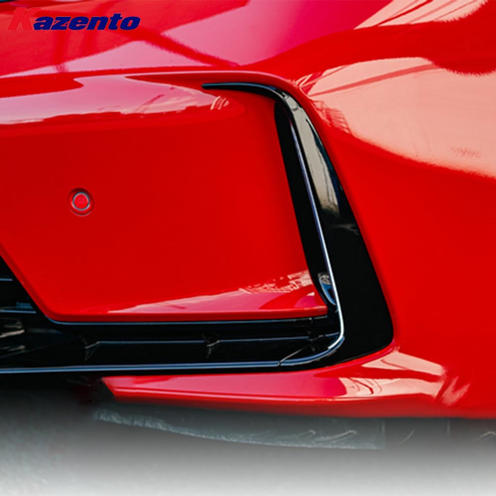 Kazento For Honda Civic Type R FL5 2023-24 ABS OE Style Front Bumper LED DRL (white) - Kazento Carbon Parts