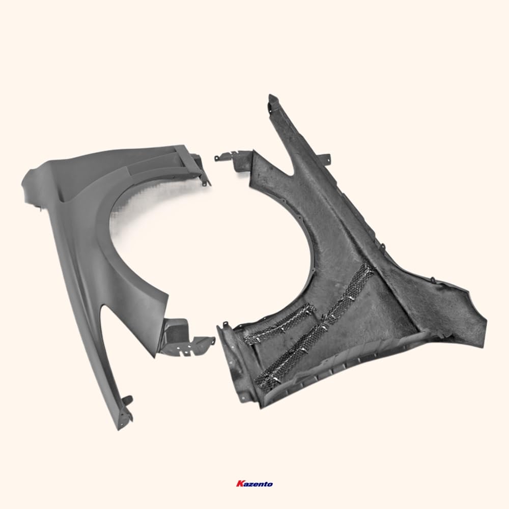 Kazento For Infiniti Q60 Cv37 17 Onwards Epa Type 2 Front Vented Fender (No Upper Vent) Fiber Glass - Kazento Carbon Parts