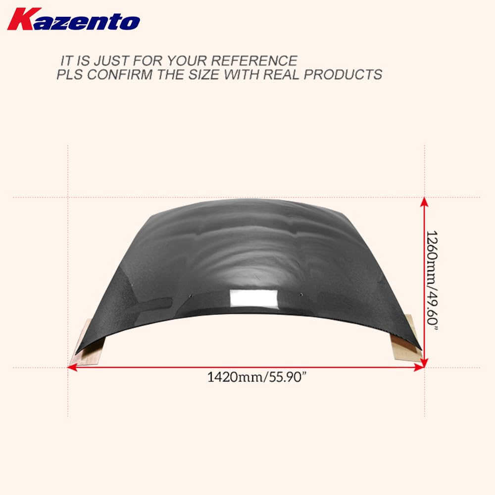 Kazento For Nissan Skyline R32 GTR 89-93 OE Style Front Bumper Bonnet Hood Carbon - Kazento Carbon Parts