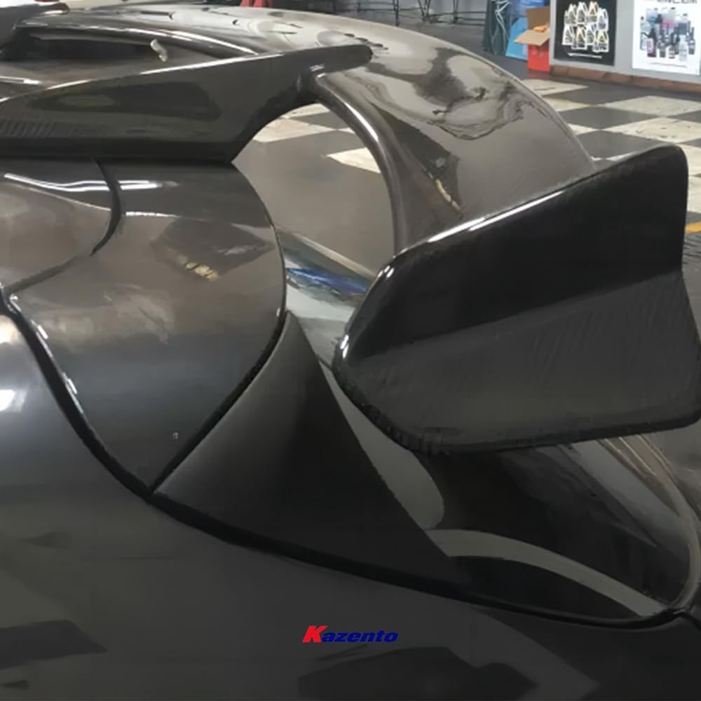 Kazento For GOLF 7 7.5 8 Mazda 3 Axela GRB Corolla Yaris (Hatchback) Carbon Roof Spoiler - Kazento Carbon Parts
