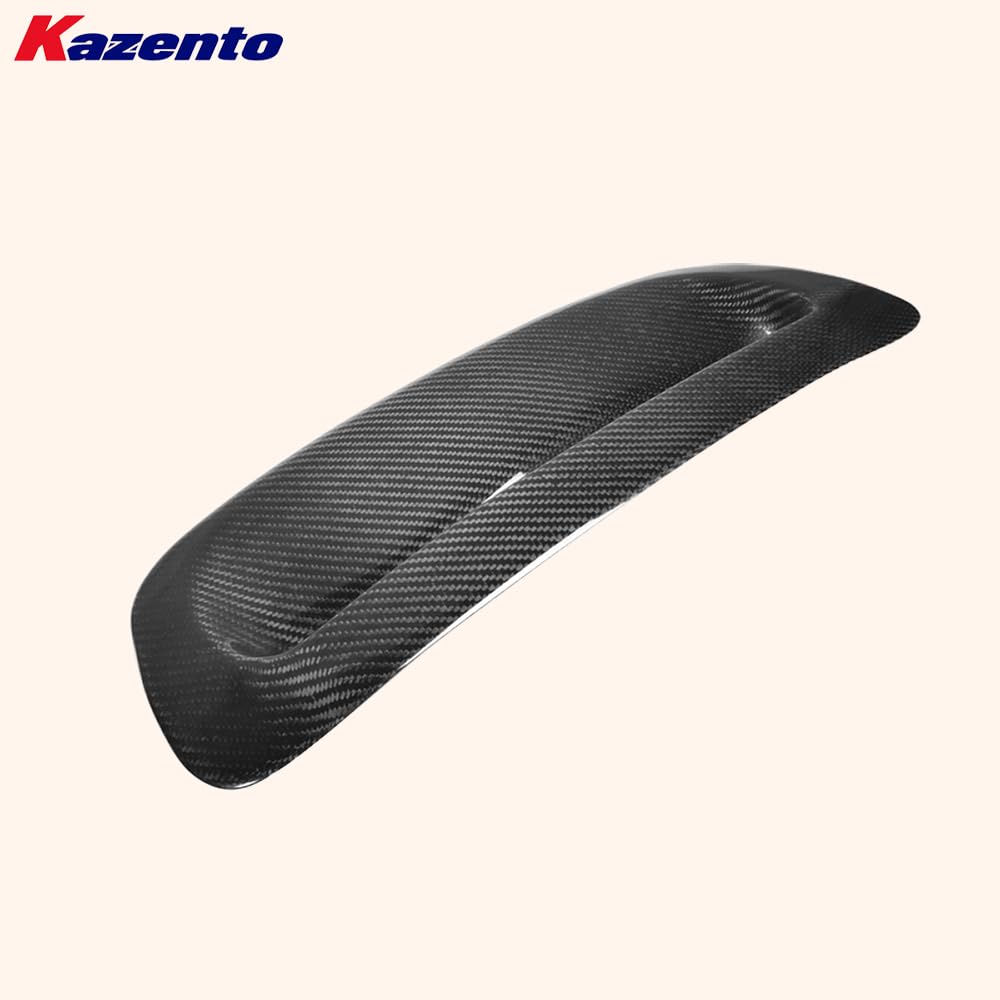 Kazento For Mini Cooper R56 3D Hatchback 06-13 OE Style Carbon Front Bonnet Hood Scoop - Kazento Carbon Parts