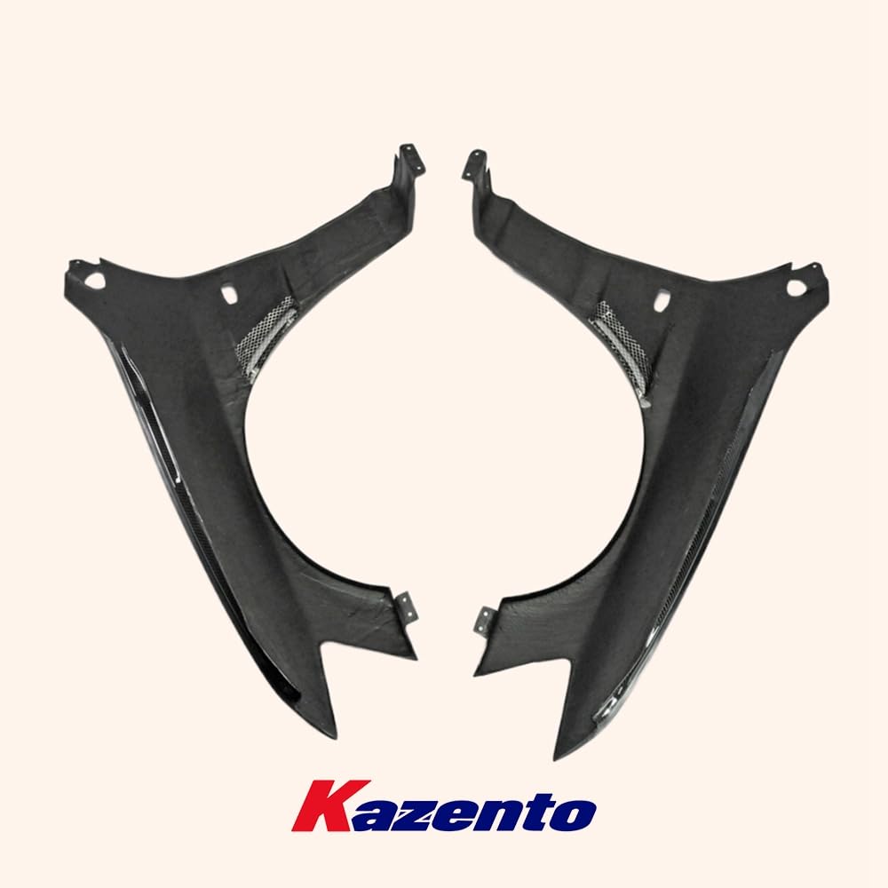 For Mitsubishi Evo 8 9 Vtx Cyber Evo Front Fender (Track Version) Carbon Fiber - Kazento Carbon Parts