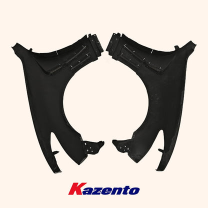 Kazento USA Shipping For Infiniti G37 2008-2013 Couple (2 Door Only) Honeycomb Carbon Vented Front Fender - Kazento Carbon Parts