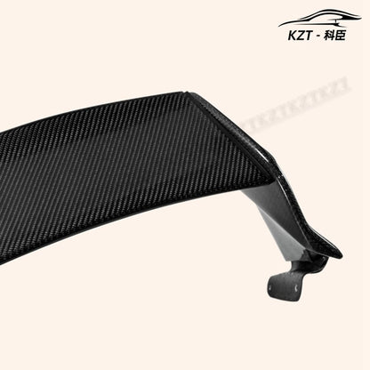 Rear Wing For Mini F56 GP Style Spoiler with adjustable blade Carbon Fiber Car Tail Fin Body Kit - Kazento Carbon Parts