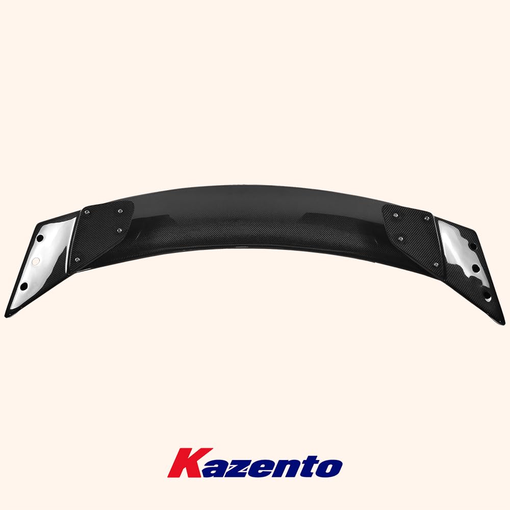 Kazento For Infiniti G37 Coupe 2008-13 (2 Door Only) GTR Style Carbon Rear Trunk Spoiler - Kazento Carbon Parts
