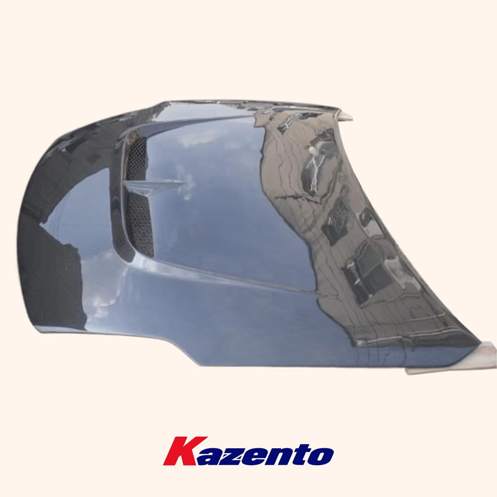 Kazento For Nissan Z33 350Z (07-08 Only) KZ Style Carbon Fiber Front Vented Hood Bonnet - Kazento Carbon Parts