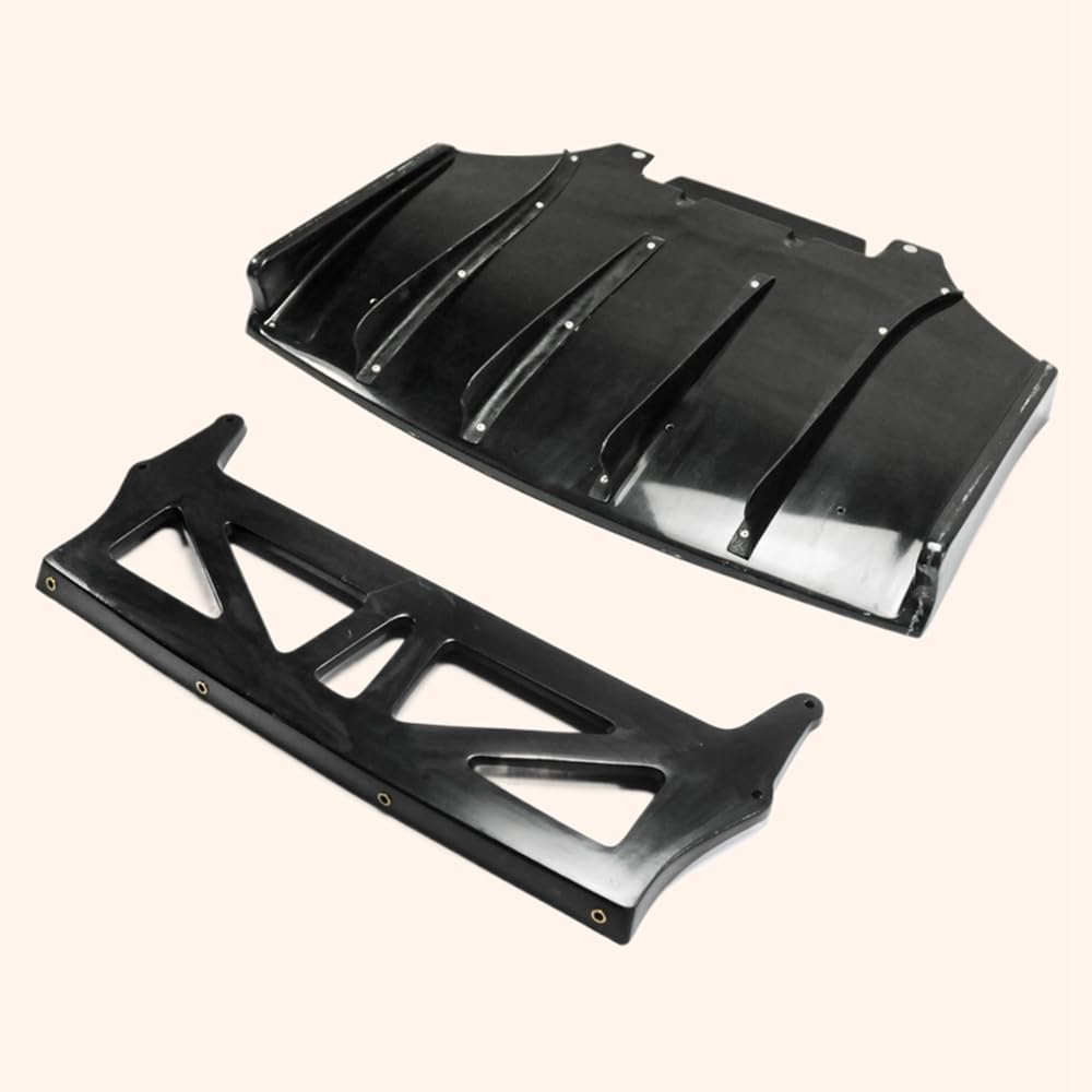 For Mazda Mx5 Na Roadster Miata Js Style Rear Under Diffuser With Fin Fiber Glass - Kazento Carbon Parts