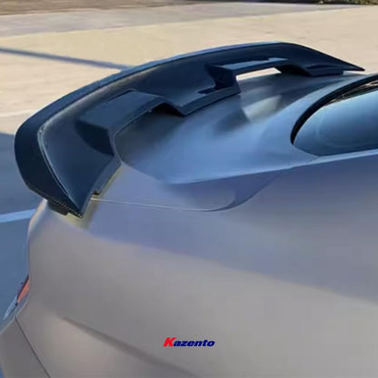 Kazento For Mustang 2015-2020 GT500 Style For Ford Carbon Rear Trunk Bumper GT Spoiler Wing - Kazento Carbon Parts