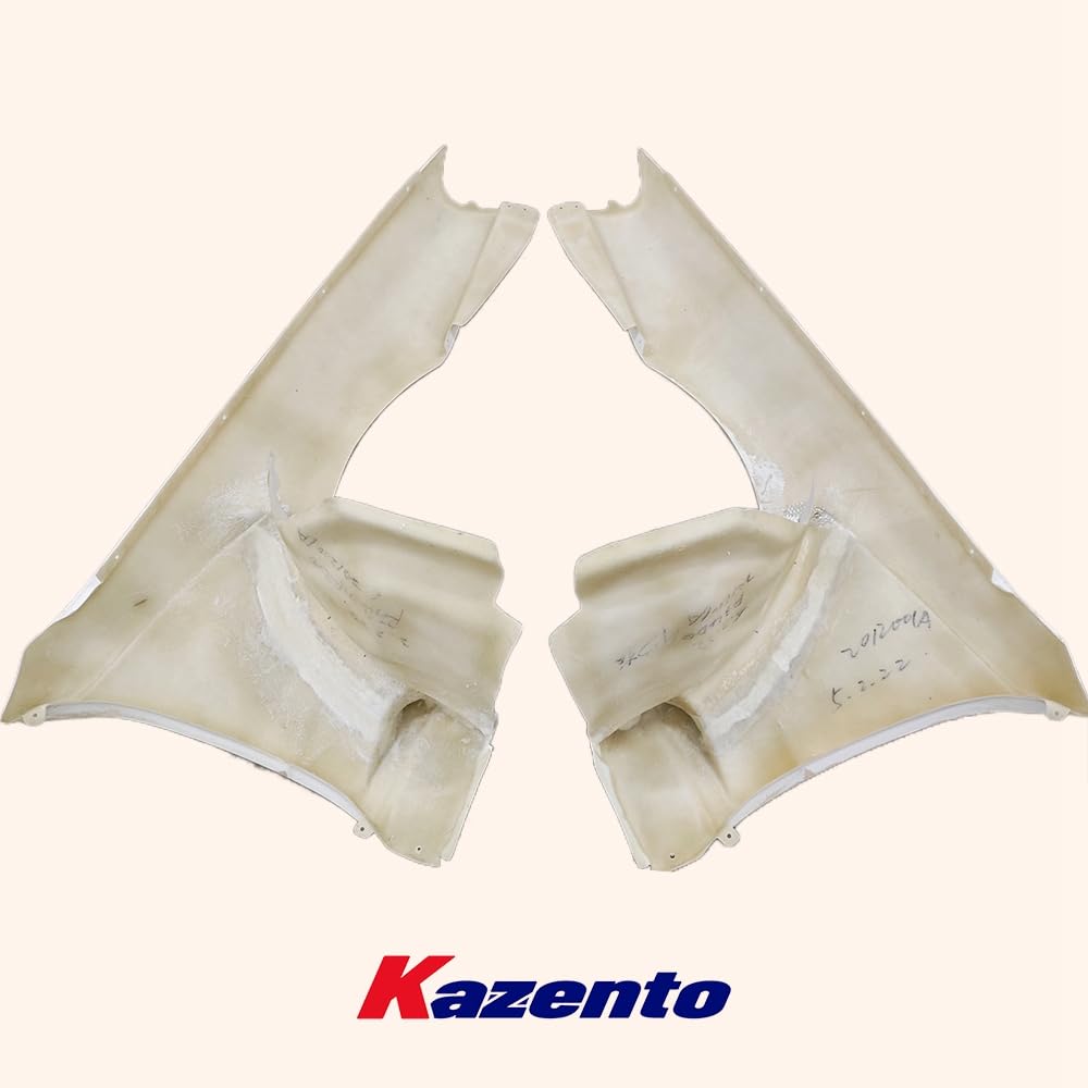 Kazento For Front Bumper Fender Pair Nissan Skyline R34 GTR Only Do Style FRP Unpaint Shipping from the USA - Kazento Carbon Parts
