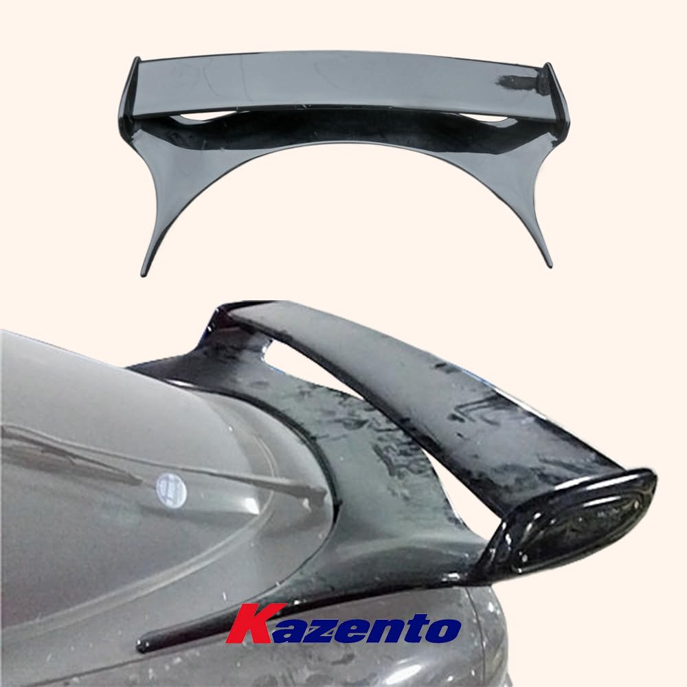 Kazento For Mazda RX7 FD3S REGT Type Carbon Fiber Rear Trunk Spoiler Wing Kits 4pcs - Kazento Carbon Parts