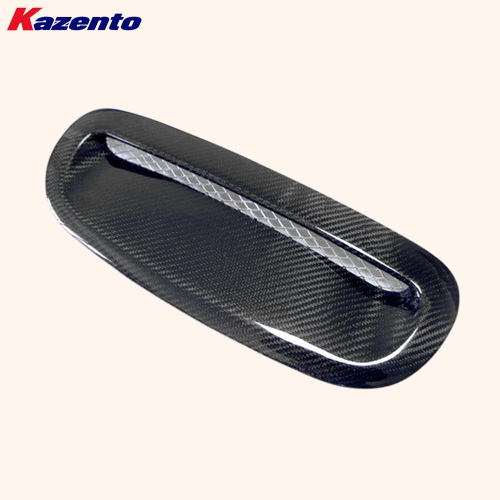 Kazento For Mini Cooper R56 3D Hatchback 06-13 OE Style Carbon Front Bonnet Hood Scoop - Kazento Carbon Parts