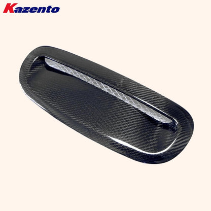 Kazento For Mini Cooper R56 3D Hatchback 06-13 OE Style Carbon Front Bonnet Hood Scoop - Kazento Carbon Parts