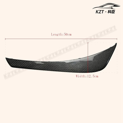 For 03-08 for Nissan Z33 350Z Infiniti G35 Coupe 2D Jdm Ts Style Rear Diffuser Blade (For Type 1 Ts Style Rear Diffuser (With Fitting)) Carbon Fiber - Kazento Carbon Parts