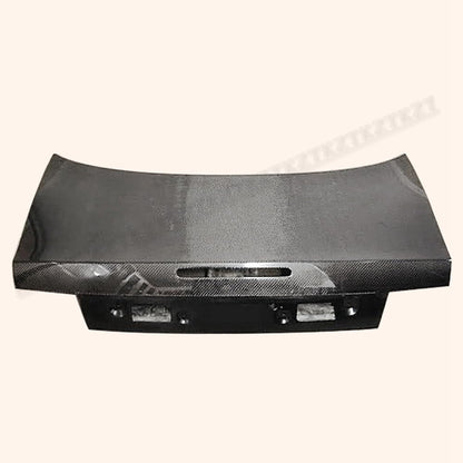 For S14 S14A For Nissan Trunk With Brake Light Hole Carbon Fiber - Kazento Carbon Parts