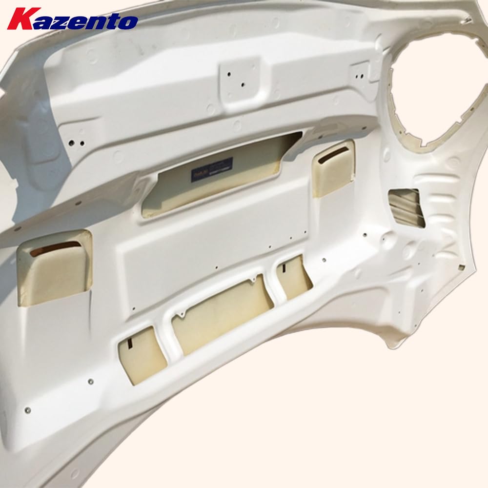 Kazento For Mini Countryman Cooper S R60 5Dr 2010-16 DG Style Fiberglass Vented Hood - Kazento Carbon Parts