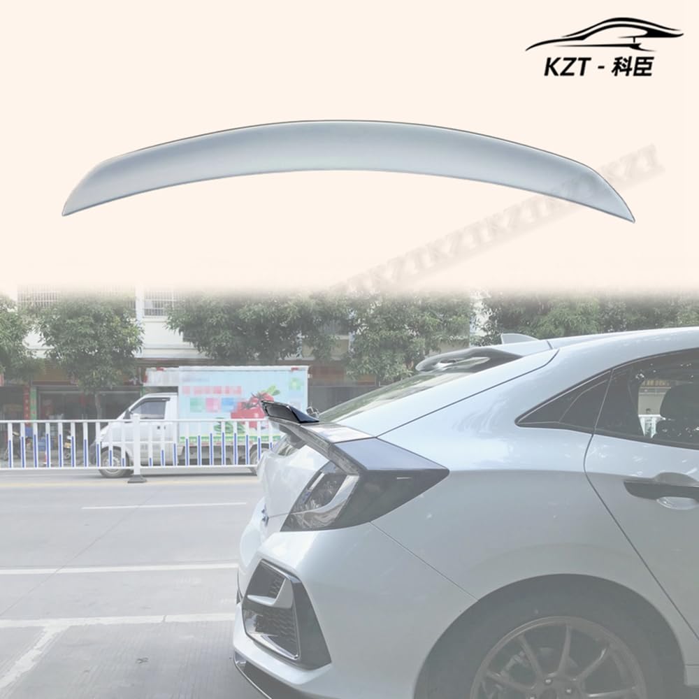 For Honda Civic Fk7 Fk8 5 Door Hatch Back Hk Type Rear Spoiler Fiber Glass Universal Wing For Car Vehicle Body Parts Kits - Kazento Carbon Parts