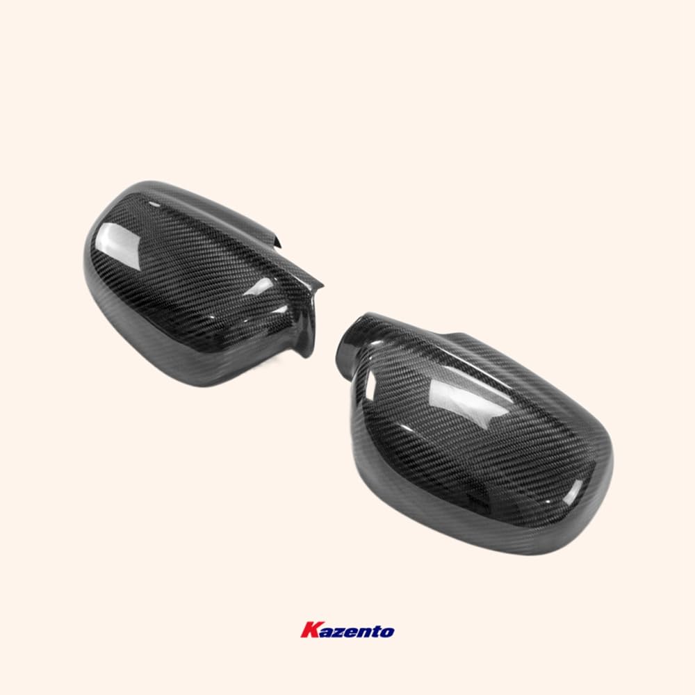 Kazento For R34 Skyline For Nissan Mirror Cover Carbon Fiber - Kazento Carbon Parts
