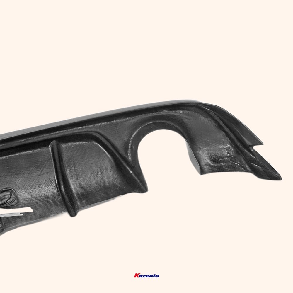 Kazento For Infiniti Q60 CV37 17 onwards V Type Carbon Fiber Rear Bumper Lip Diffuser - Kazento Carbon Parts